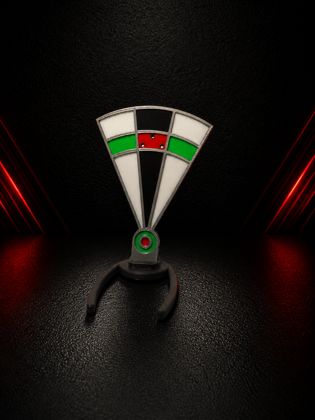 The 180 darts stand