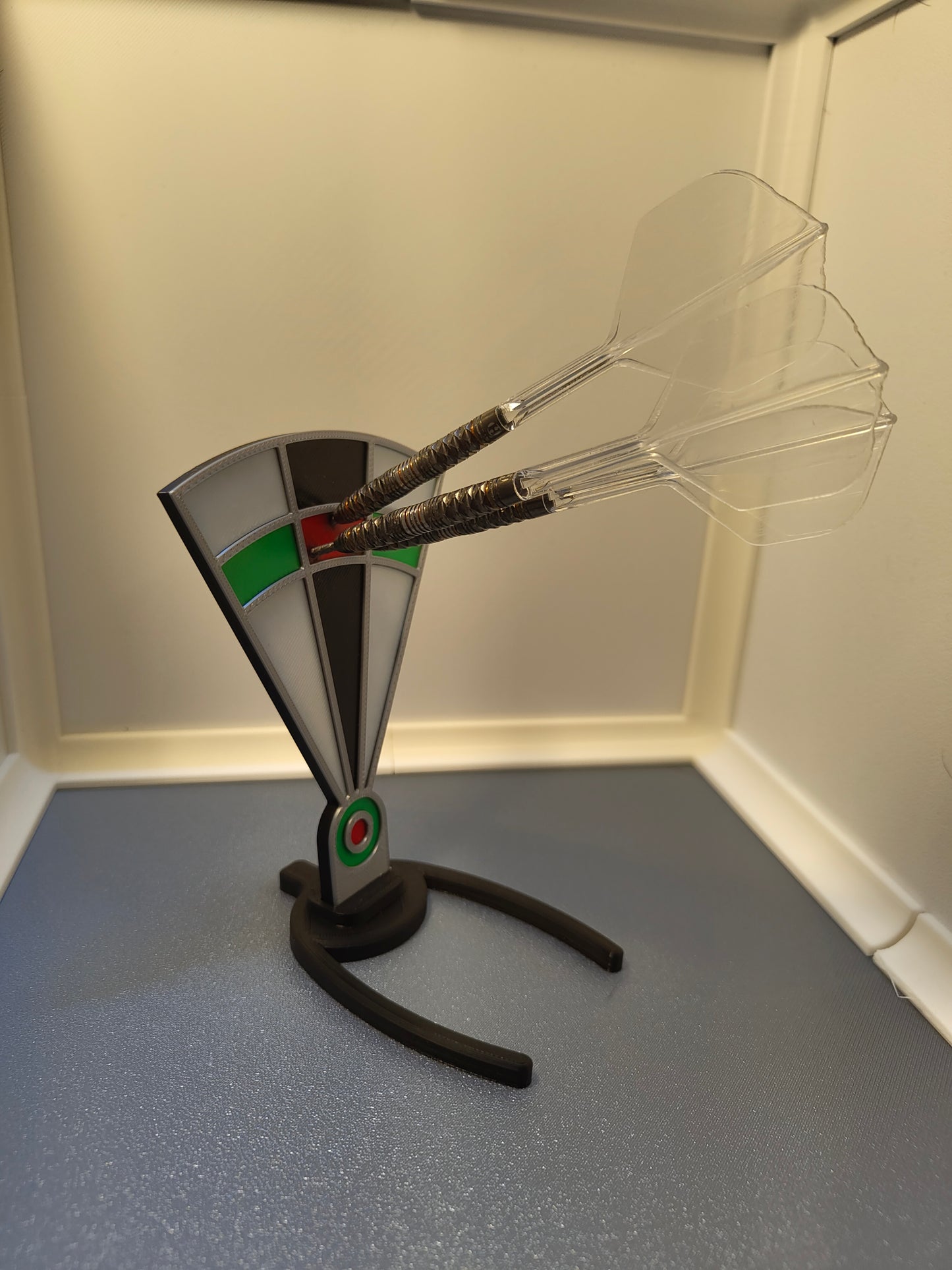 The 180 darts stand