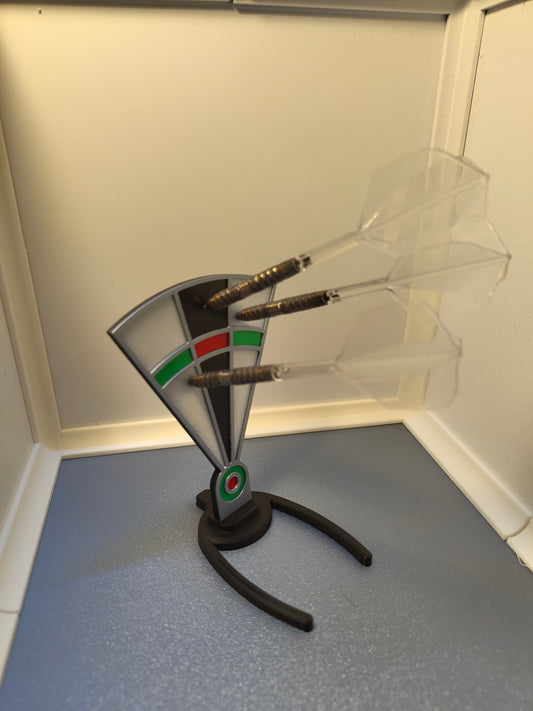 The Bed and Breakfast darts stand