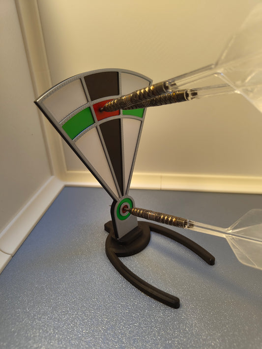 The Big Fish dart stand