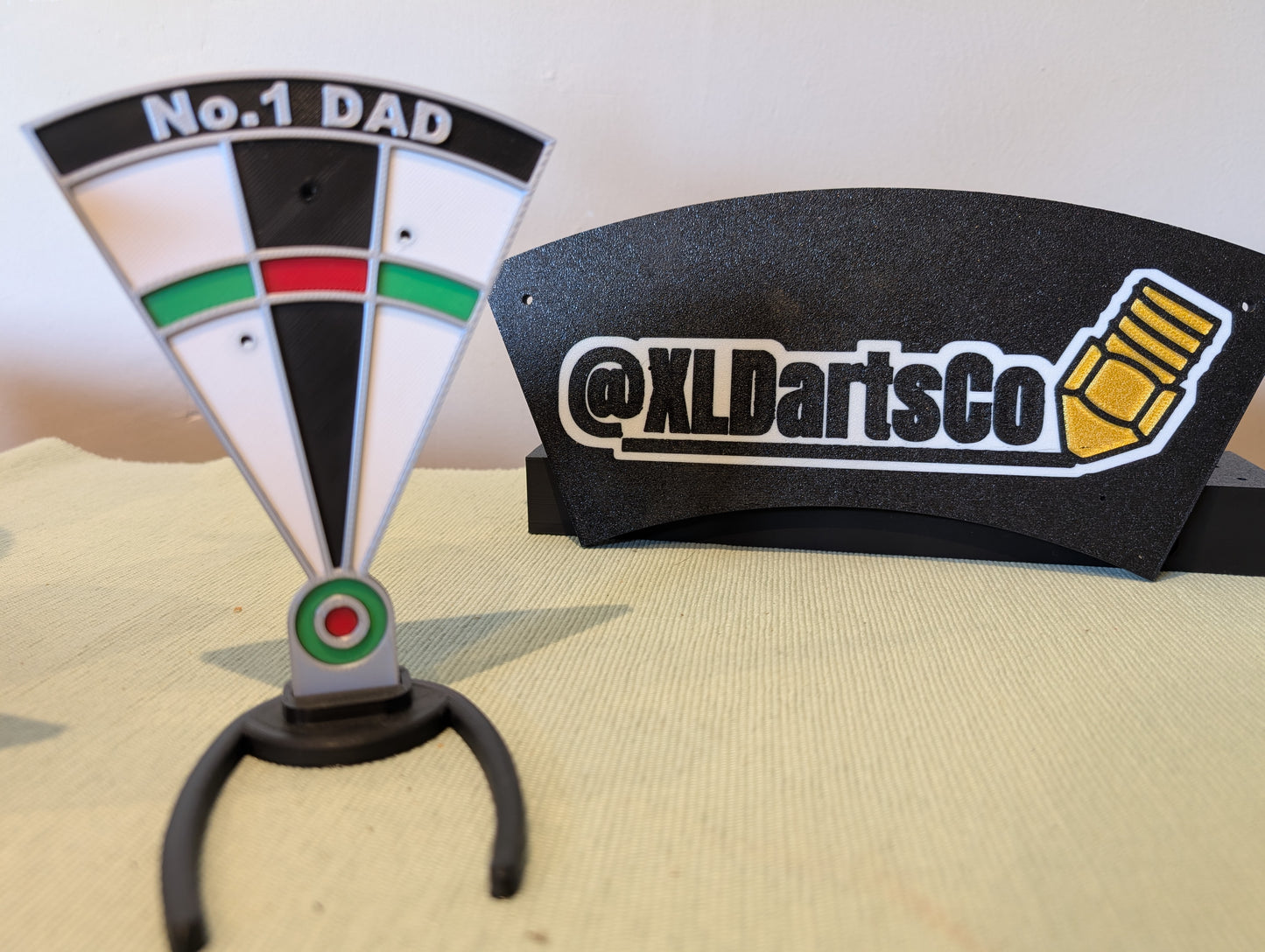 The No1 DAD darts stand