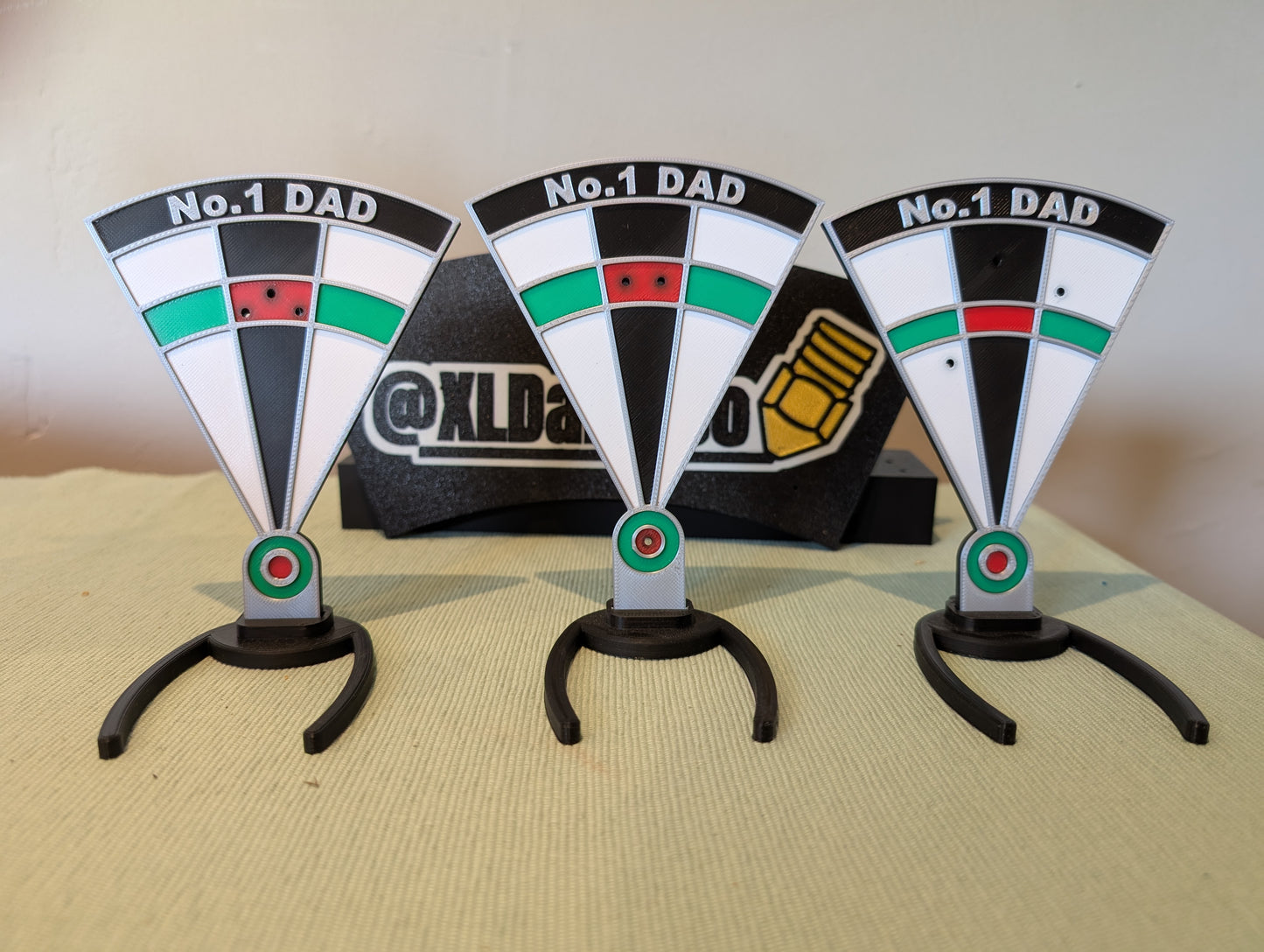 The No1 DAD darts stand