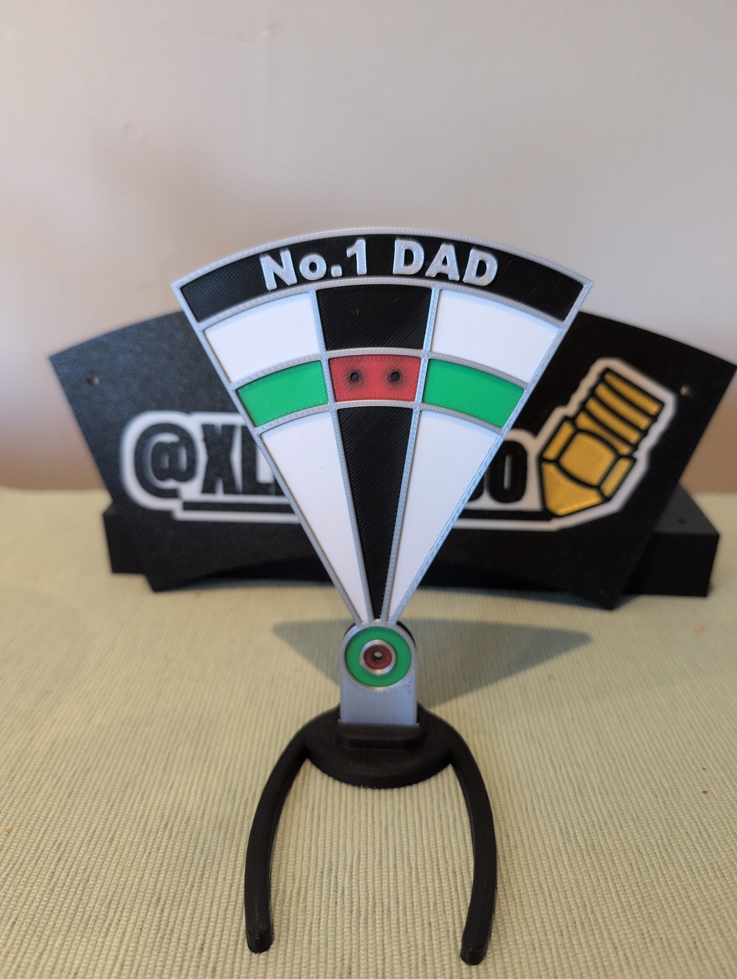 The No1 DAD darts stand