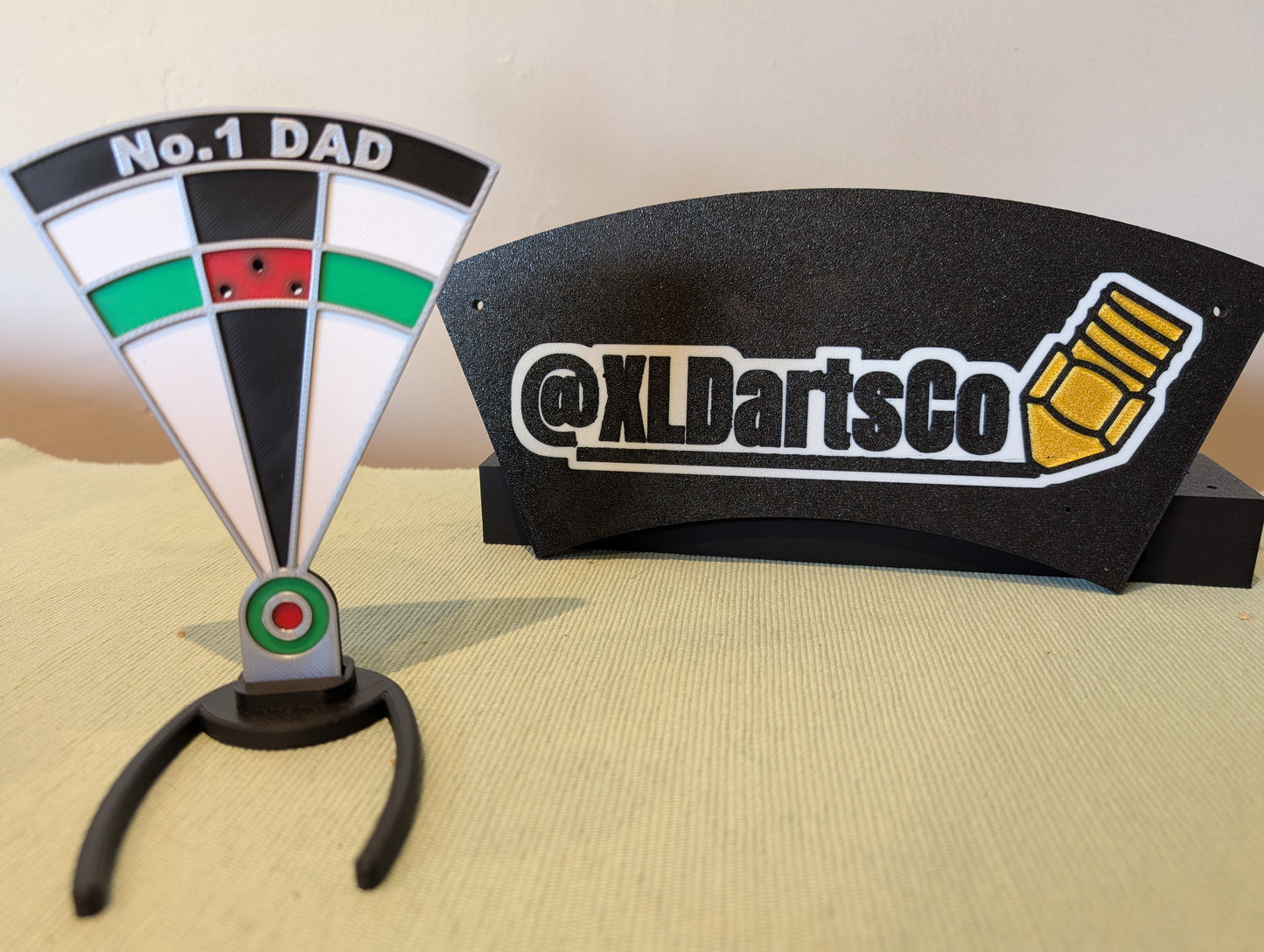 The No1 DAD darts stand