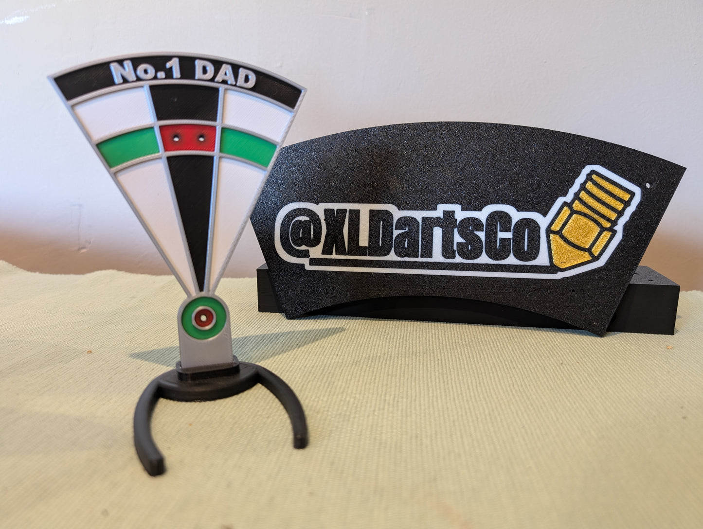 The No1 DAD darts stand