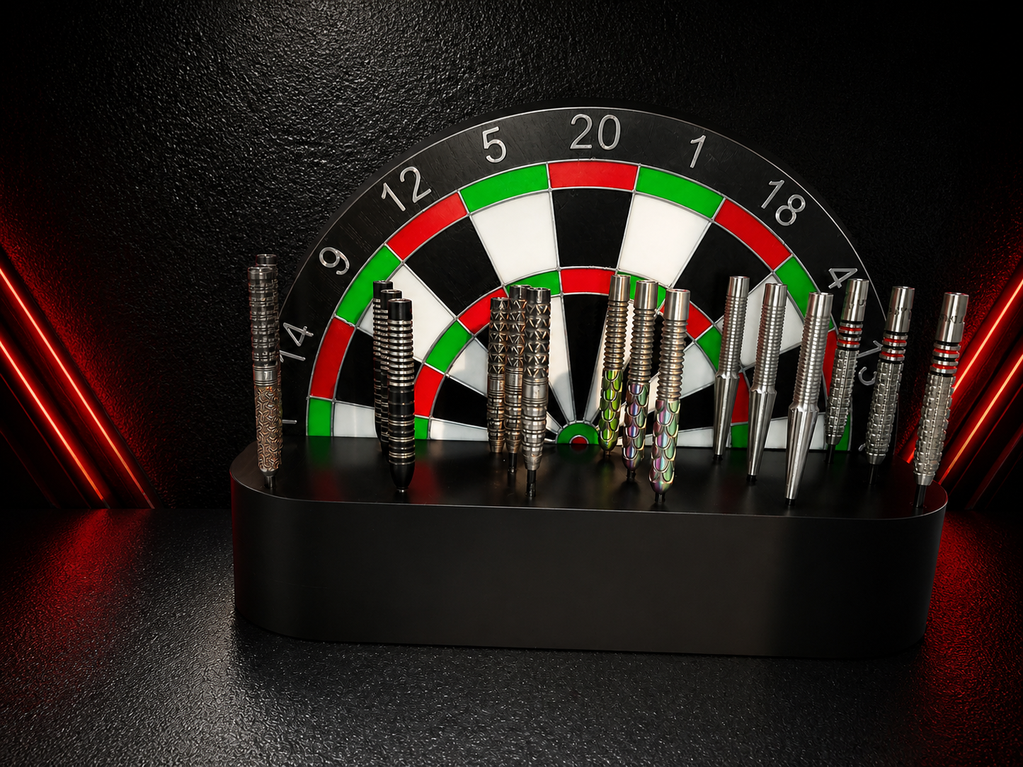 XL Darts Co Collections stand.