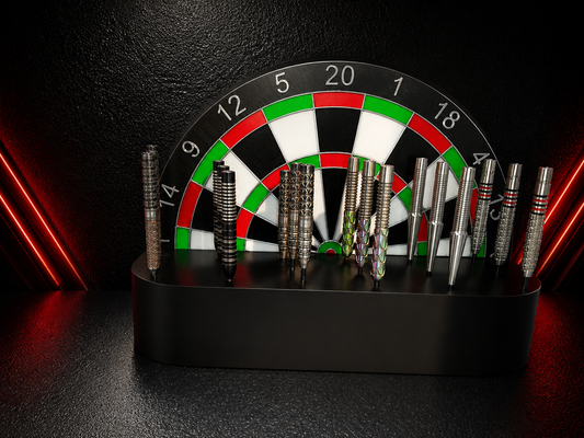 XL Darts Co Collections stand.