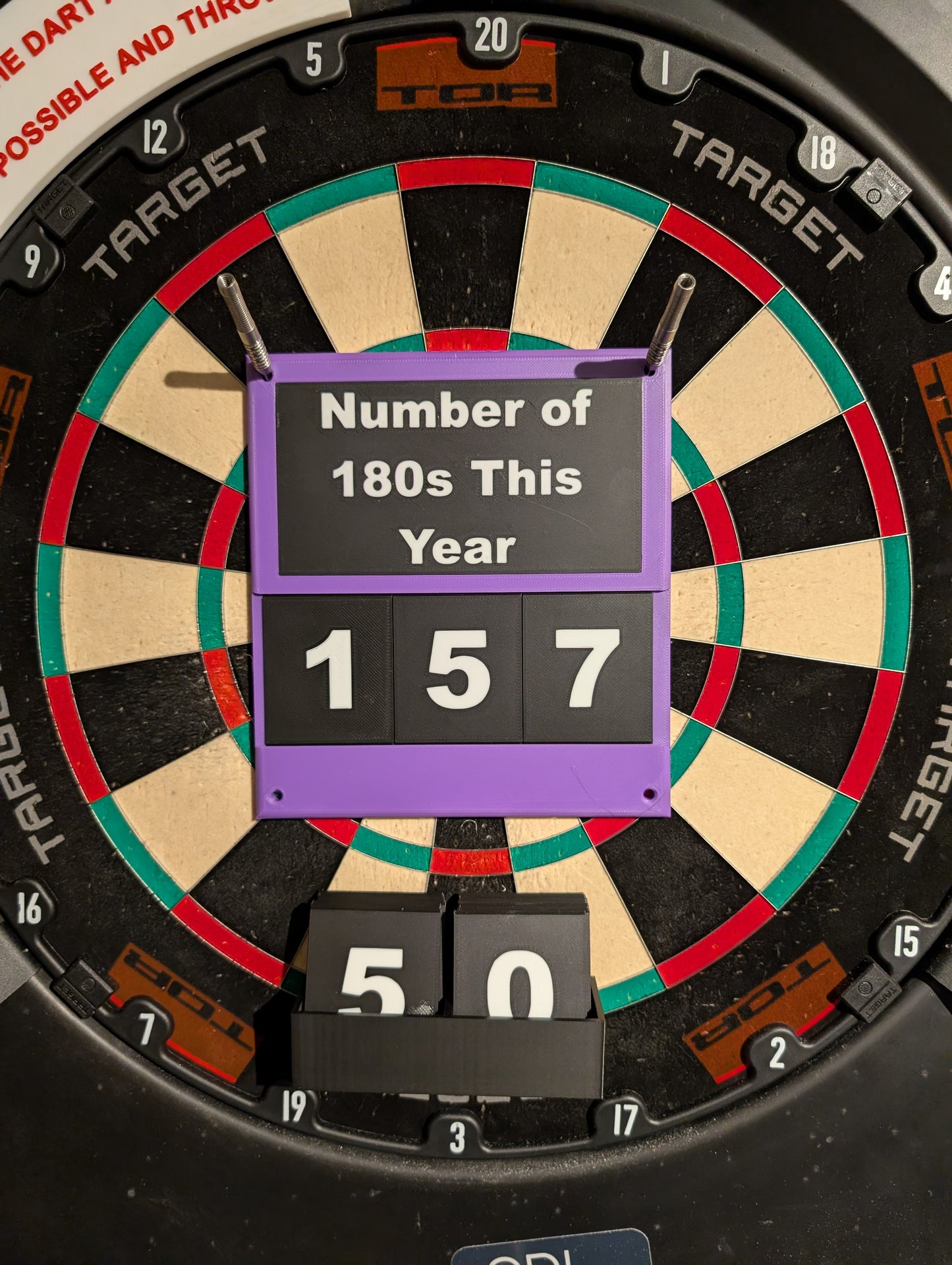 Highest Checkout / 180 Counter