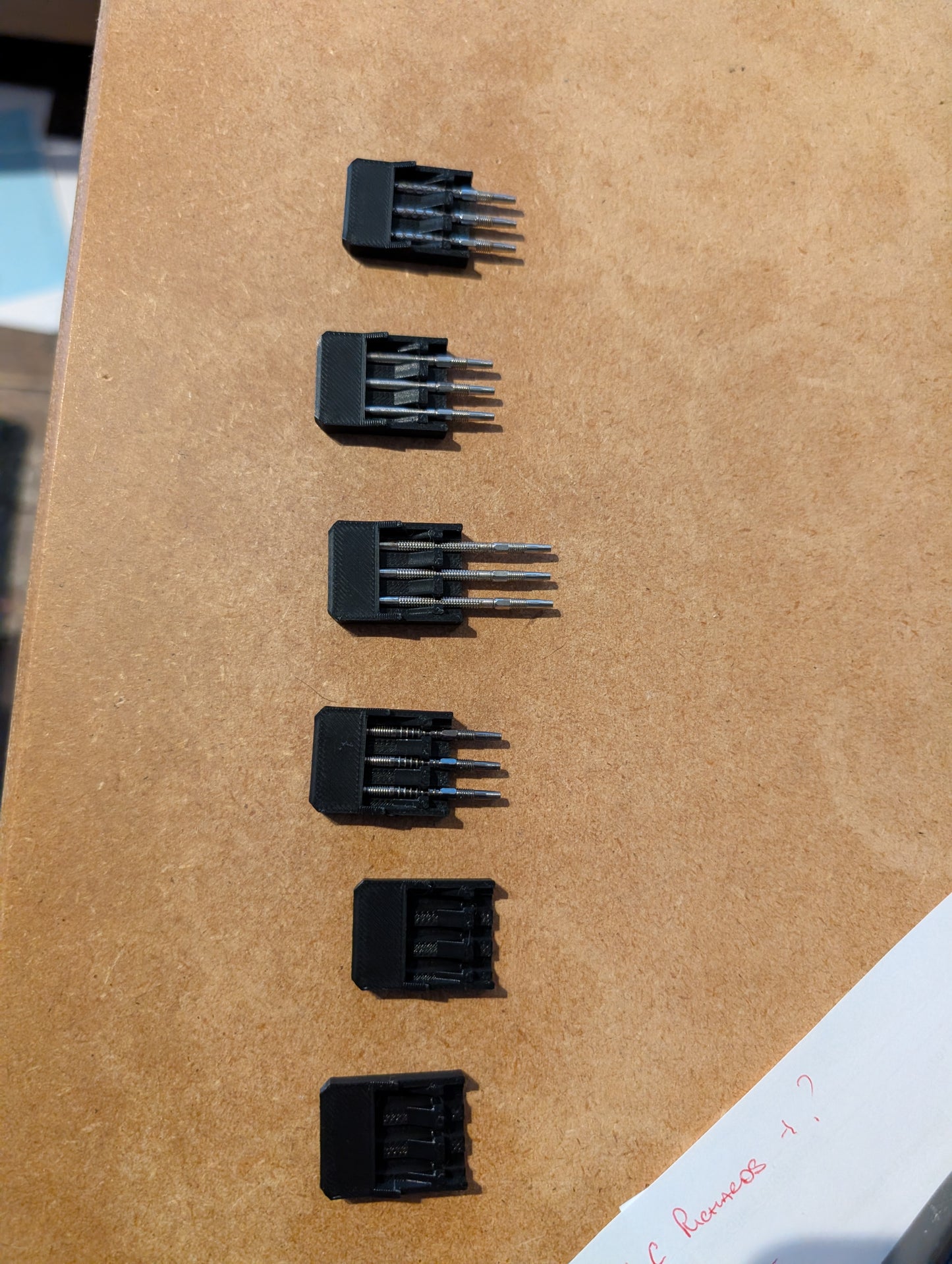 Changeable point holders
