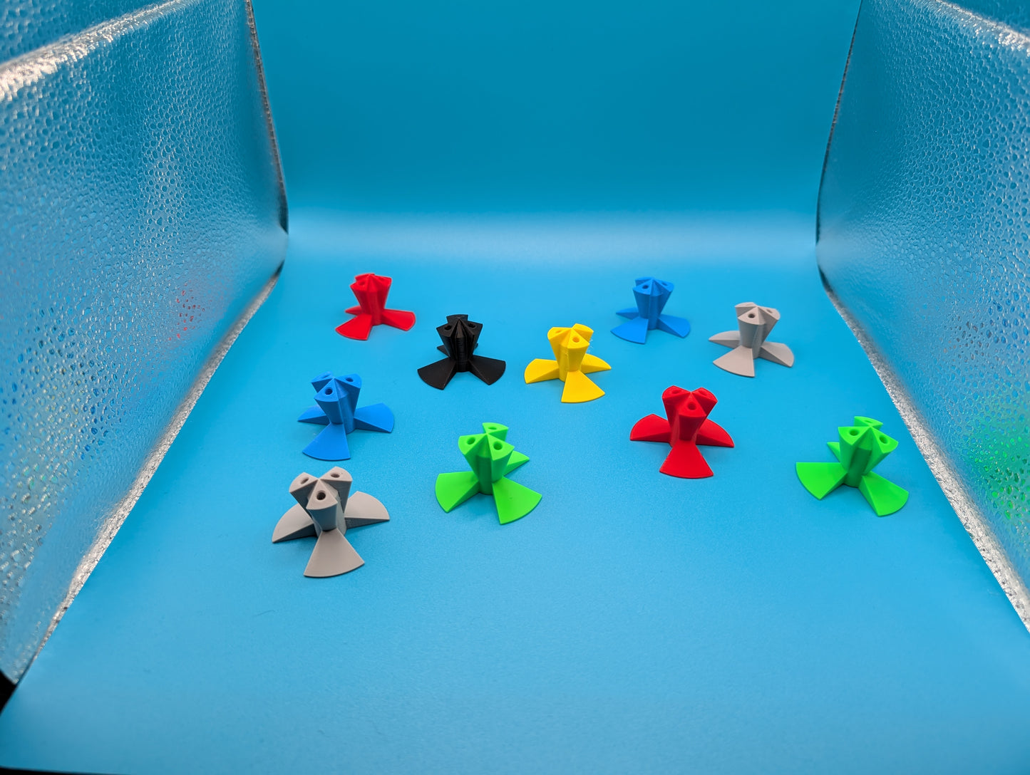 Small single stands.