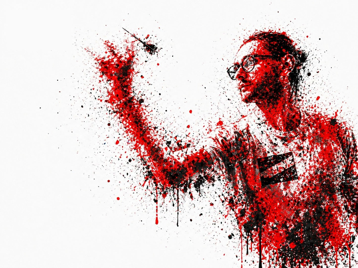 Custom Darts Player Wall Art
